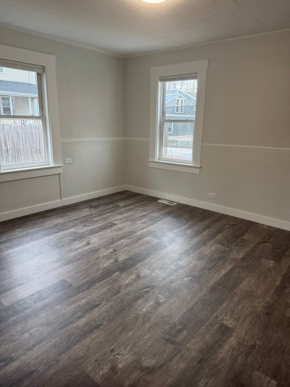 Empty room, Interior, Wood Texture Flooring