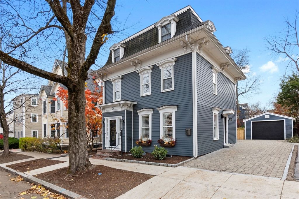 Detached Garage, Exterior, Facade, American Foursquare