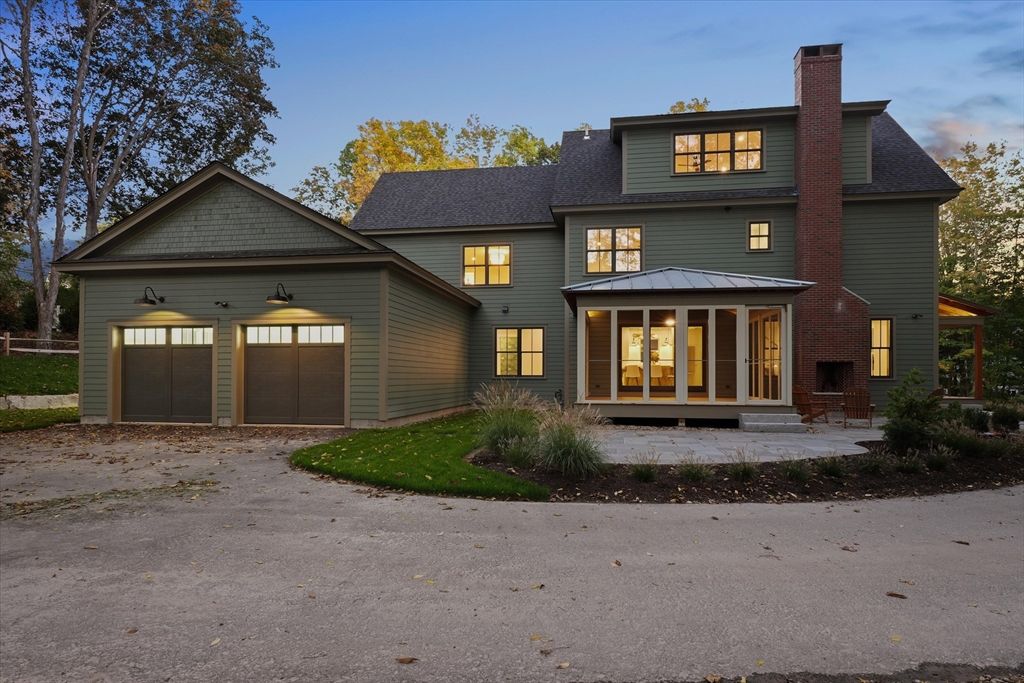 Attached, Exterior, Facade, Brick Facade, Farmhouse