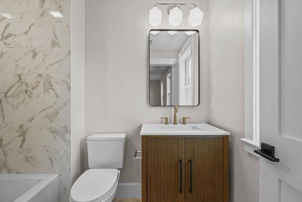 Bathroom, Interior, Marble Walls