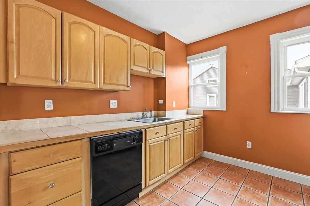 Interior, Kitchen, Tile Countertops