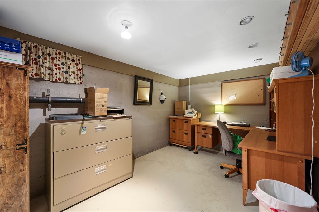 Home Office, Interior, Recessed Lighting