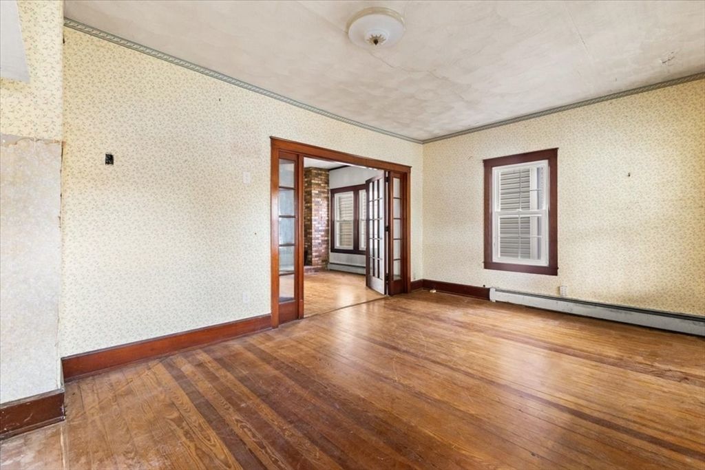 Empty room, Interior, Wood Texture Flooring