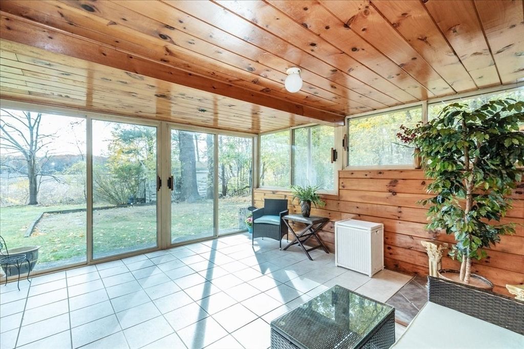 Interior, Sun Room, Wooden Ceilings, Wooden Walls
