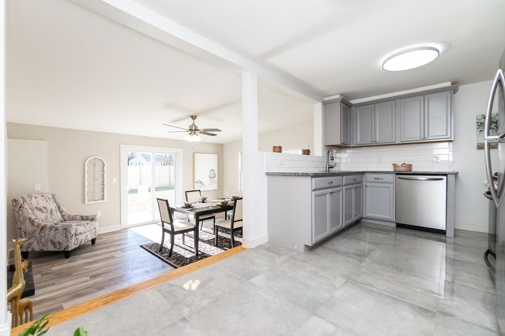 Dining room, Interior, Kitchen, Wood Texture Flooring