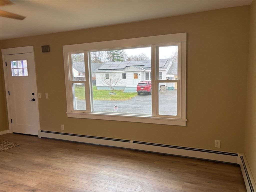 Empty room, Interior, Wood Texture Flooring