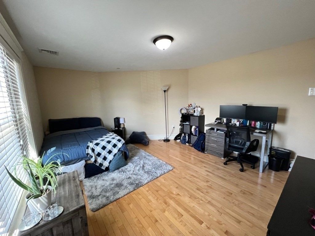 Bedroom, Home Office, Interior, Wood Texture Flooring