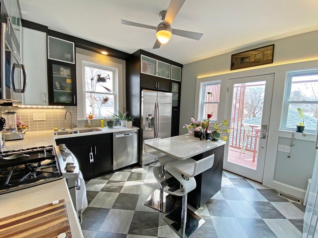 Interior, Kitchen, Stainless Steel Appliances