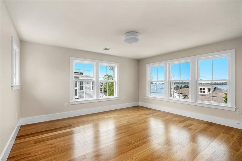 Empty room, Interior, Wood Texture Flooring