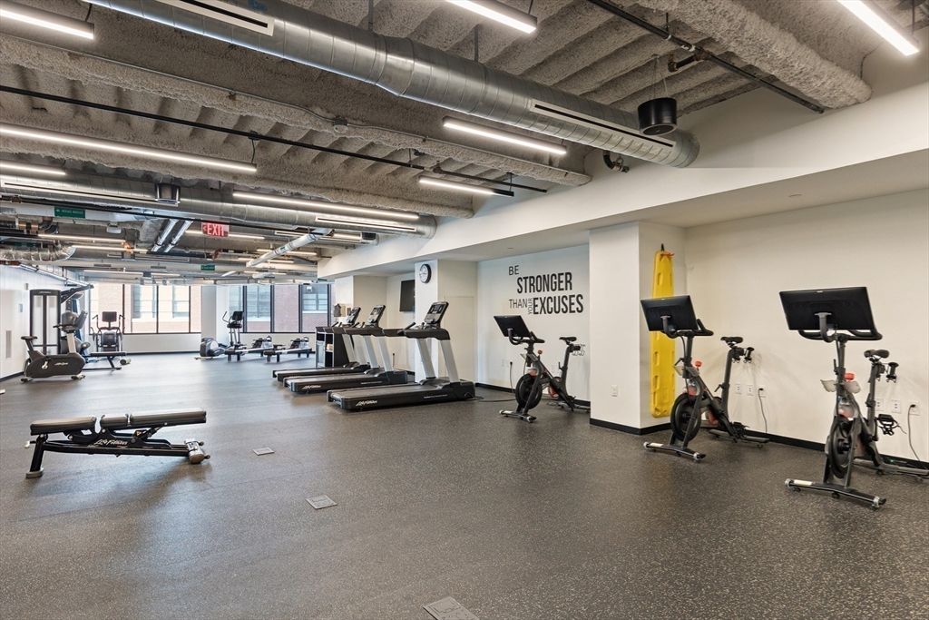 Fitness Equipment, Gym, Interior