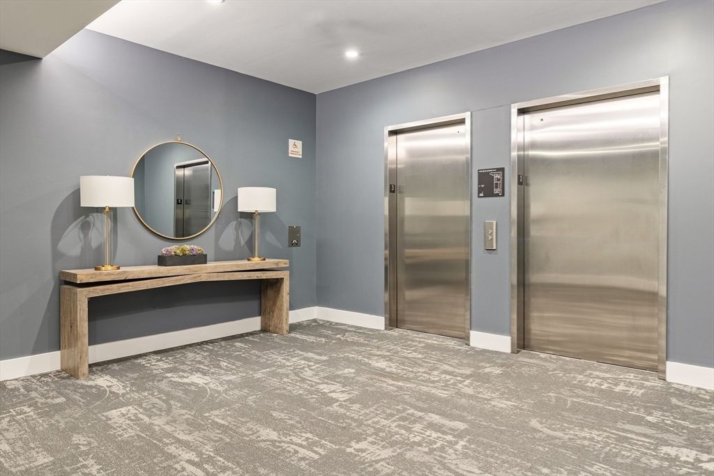 Elevator, Interior, Recessed Lighting