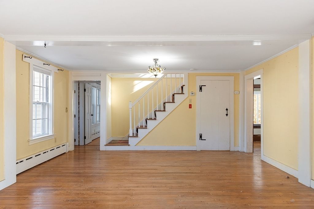 Empty room, Interior, Wood Texture Flooring