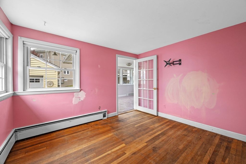 Empty room, Interior, Wood Texture Flooring