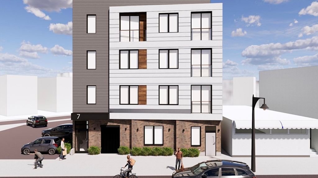 Exterior, Facade, Modern