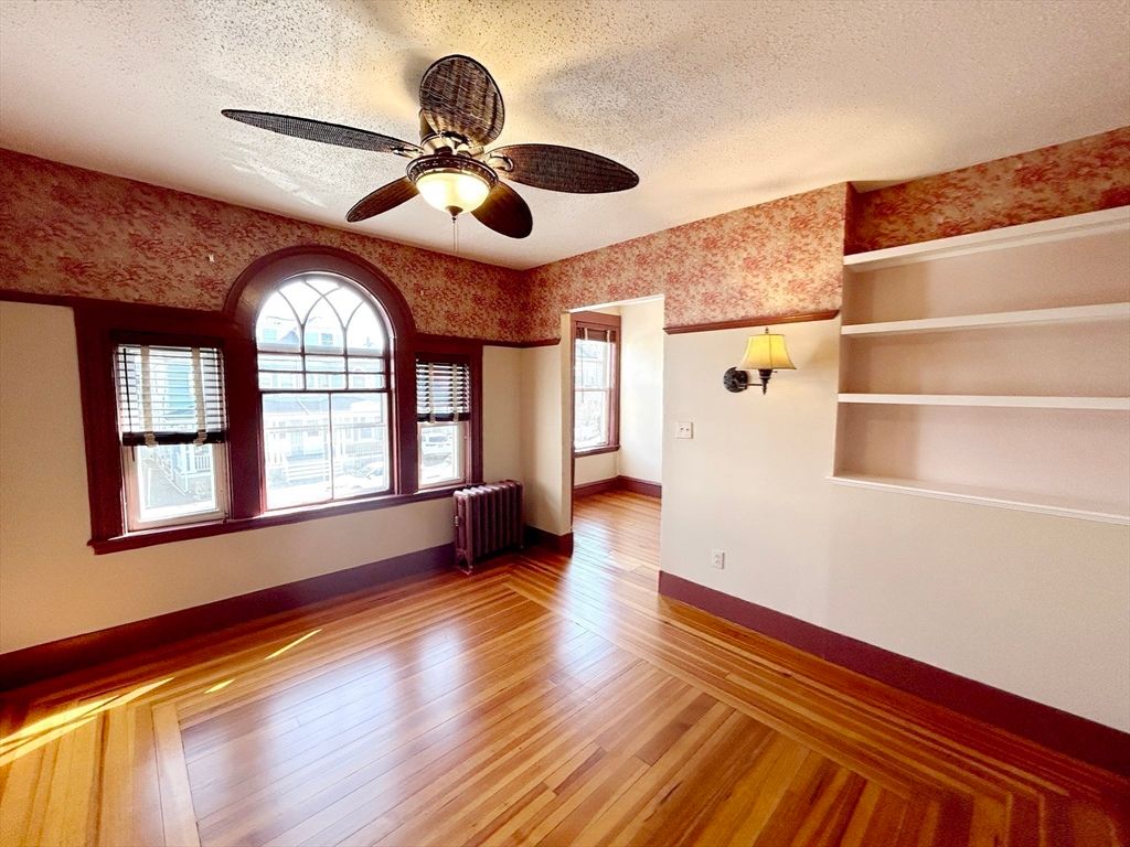 Empty room, Interior, Wood Texture Flooring