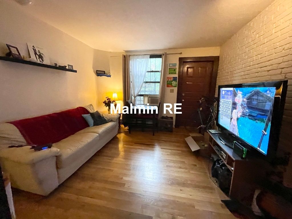 Interior, Living room, Stone Walls, Wood Texture Flooring