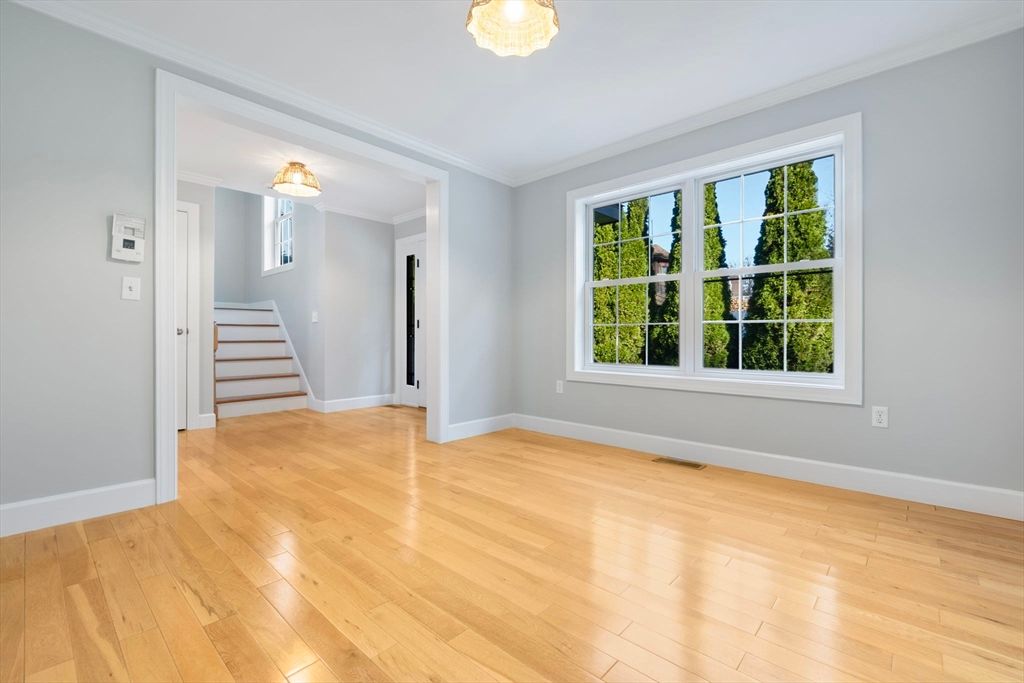 Empty room, Interior, Wood Texture Flooring