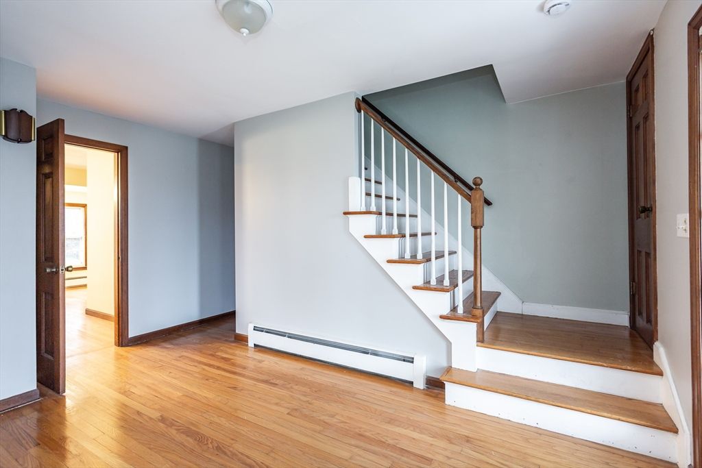 Empty room, Interior, Wood Texture Flooring