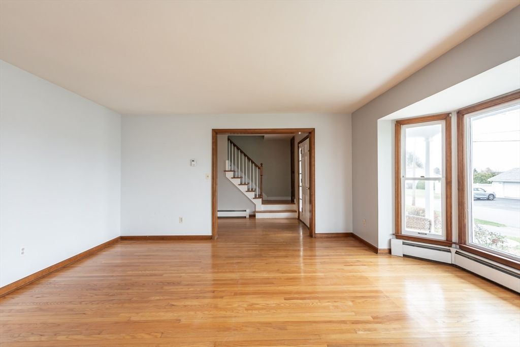 Empty room, Interior, Wood Texture Flooring