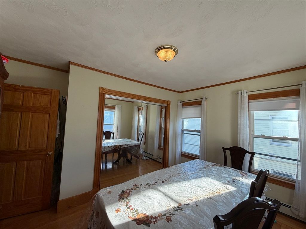 Bedroom, Dining room, Interior, Wood Texture Flooring