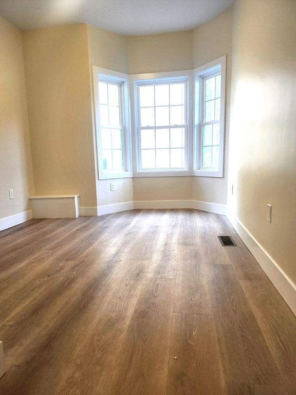 Empty room, Interior, Wood Texture Flooring