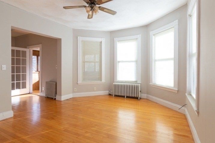 Empty room, Interior, Wood Texture Flooring