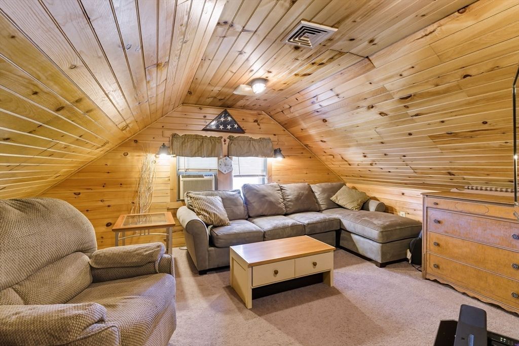 Interior, Living room, Wooden Ceilings, Wooden Walls