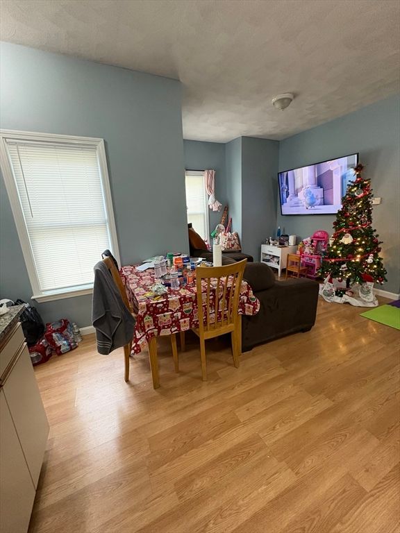 Dining room, Interior, Wood Texture Flooring