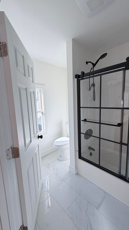 Bathroom, Glass Shower, Interior, Marble