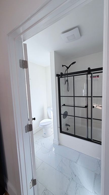 Bathroom, Glass Shower, Interior, Marble