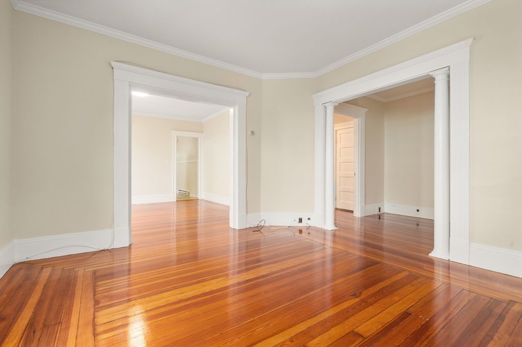 Empty room, Interior, Wood Texture Flooring