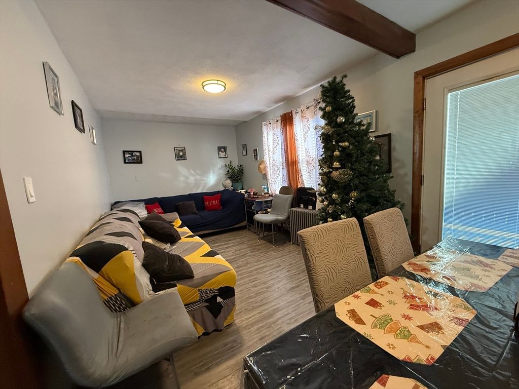 Dining room, Interior, Living room, Wooden Beams, Wood Texture Flooring