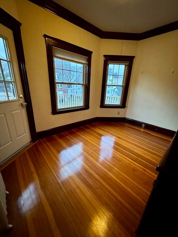 Empty room, Interior, Wood Texture Flooring