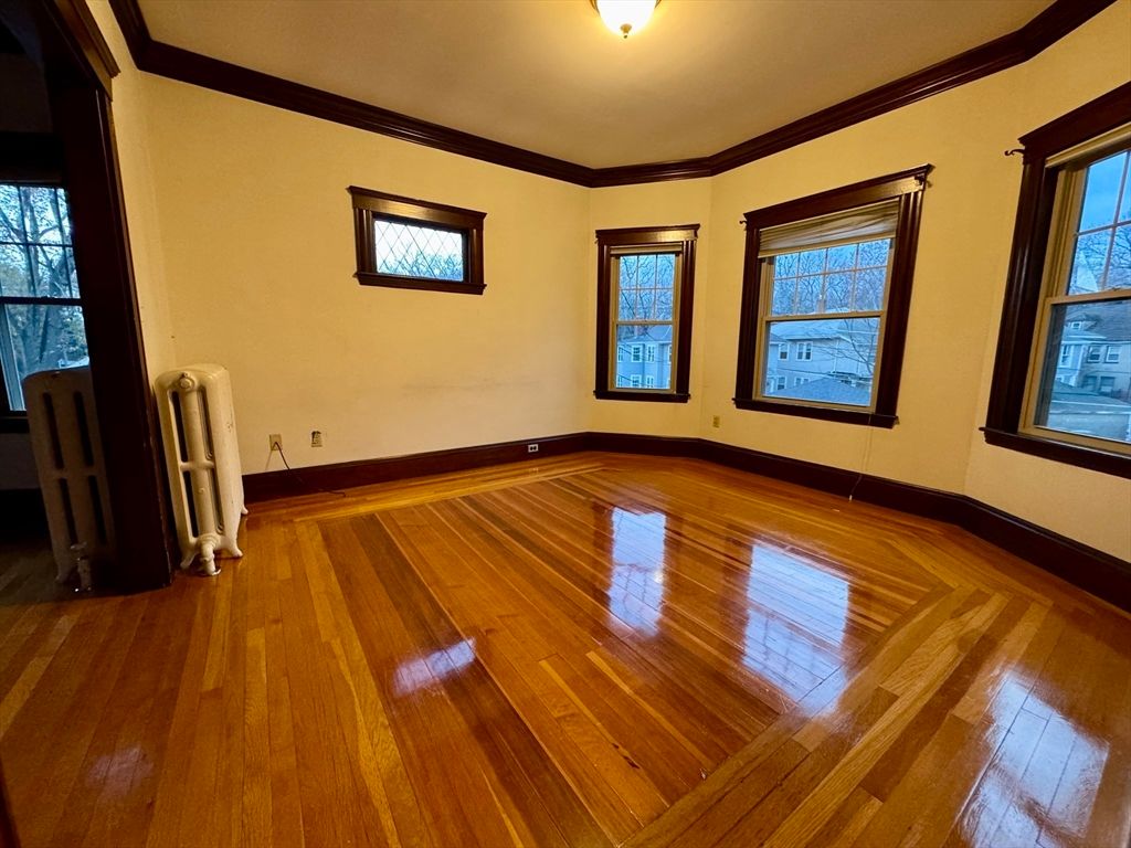 Empty room, Interior, Wood Texture Flooring