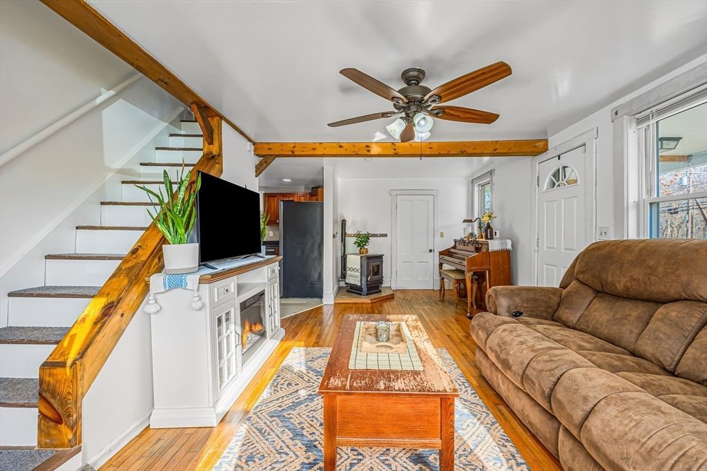 Fireplace, Interior, Living room, Piano, Wood Texture Flooring