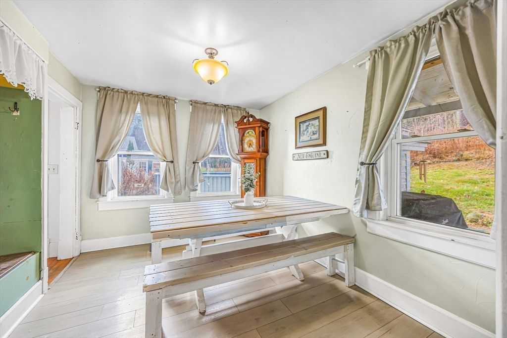 Dining room, Interior, Wood Texture Flooring