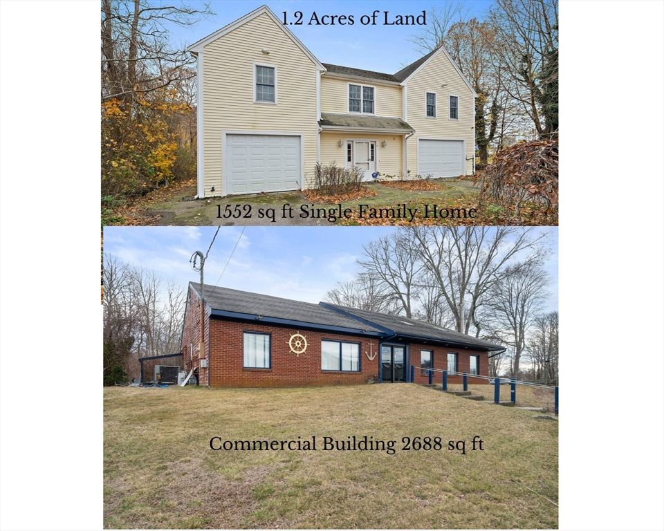 Attached, Backyard, Exterior, Facade, Brick Facade, Raised Ranch