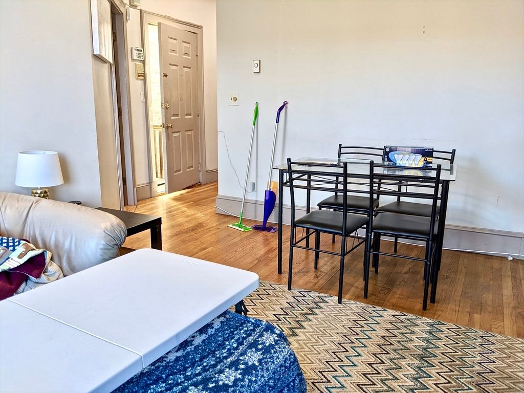 Dining room, Interior, Wood Texture Flooring