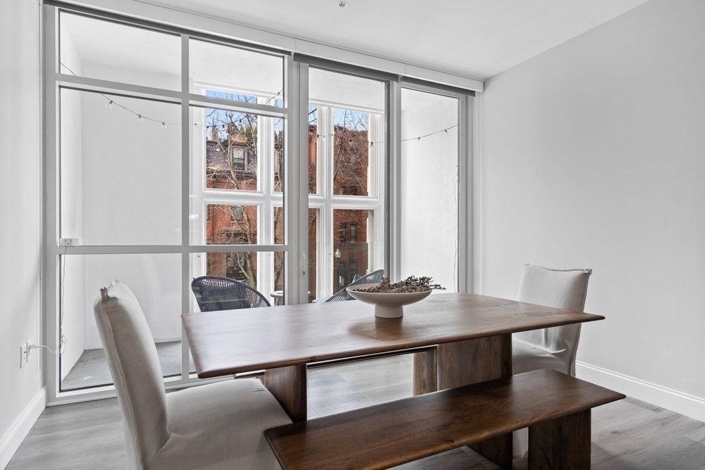 Dining room, Interior, Wood Texture Flooring