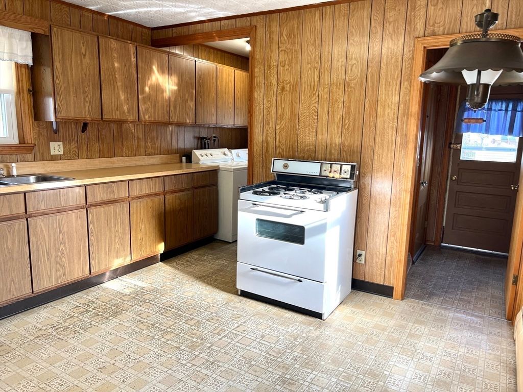 Interior, Kitchen, Wooden Walls