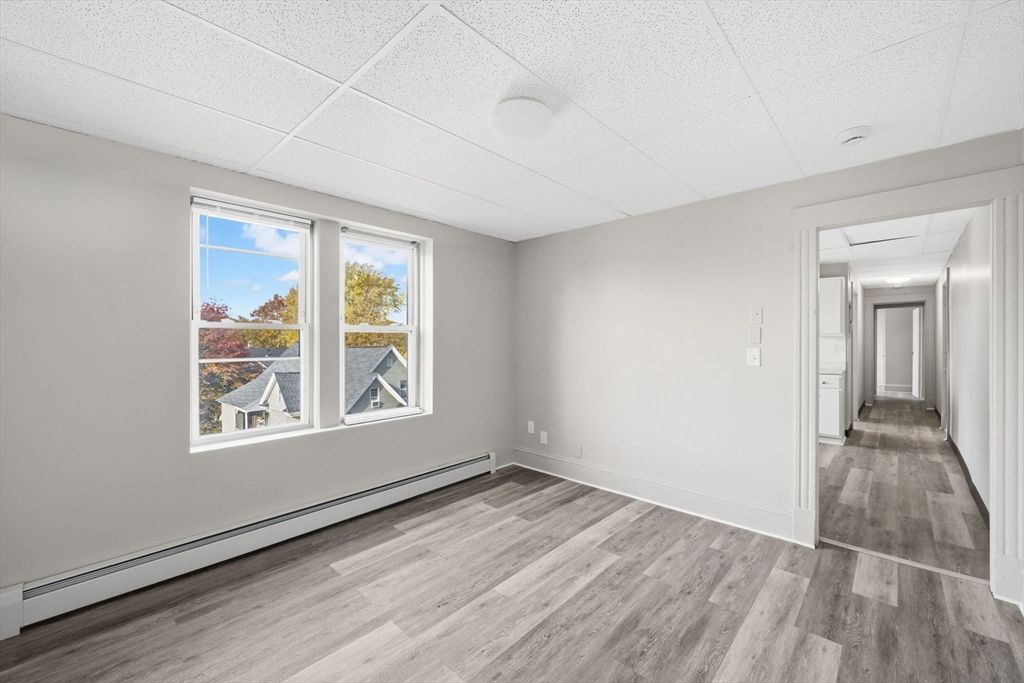 Empty room, Interior, Wood Texture Flooring