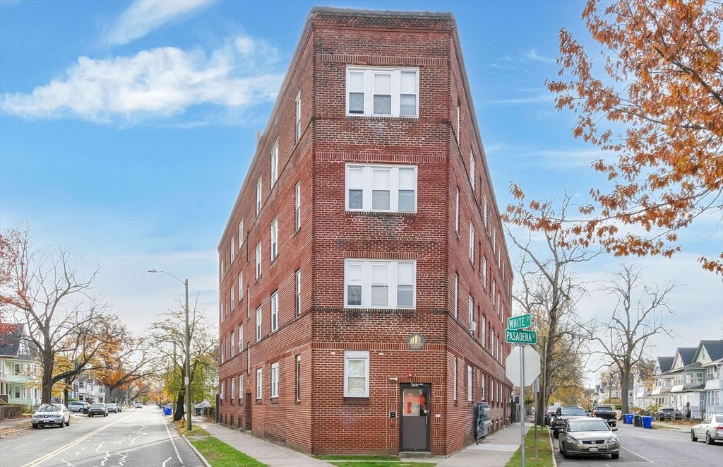 Exterior, Facade, Brick Facade, Condo Building