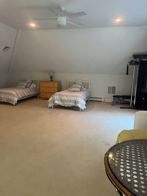 Bedroom, Fitness Equipment, Interior, Recessed Lighting