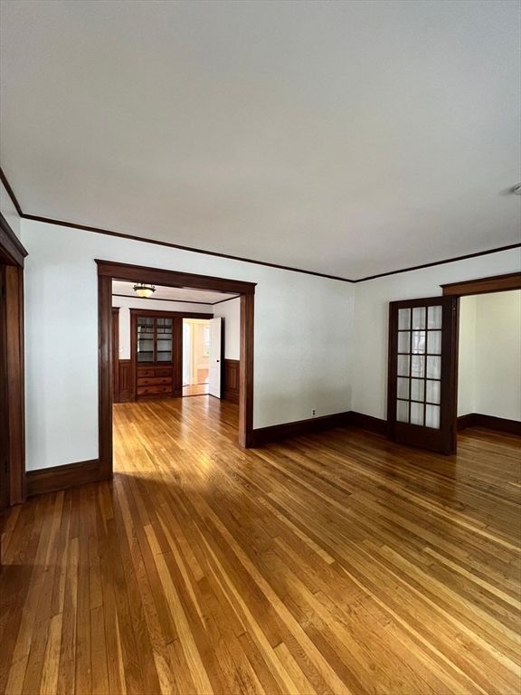 Empty room, Interior, Wood Texture Flooring