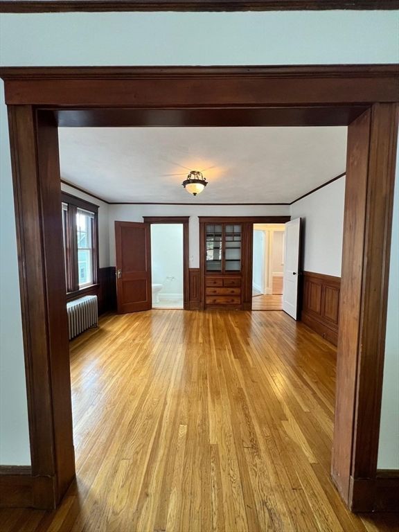Empty room, Interior, Wood Texture Flooring