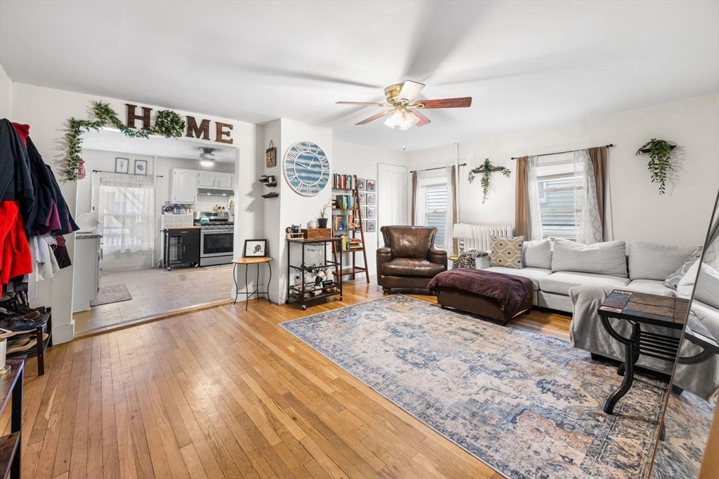 Interior, Kitchen, Living room, Wood Texture Flooring