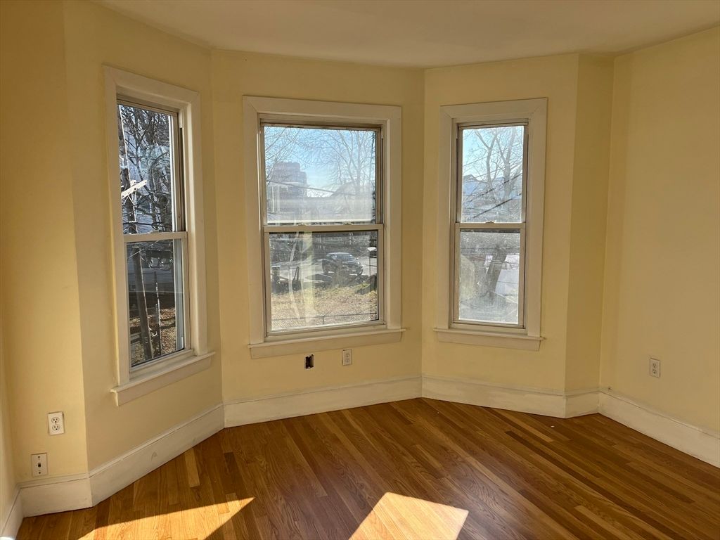 Empty room, Interior, Wood Texture Flooring
