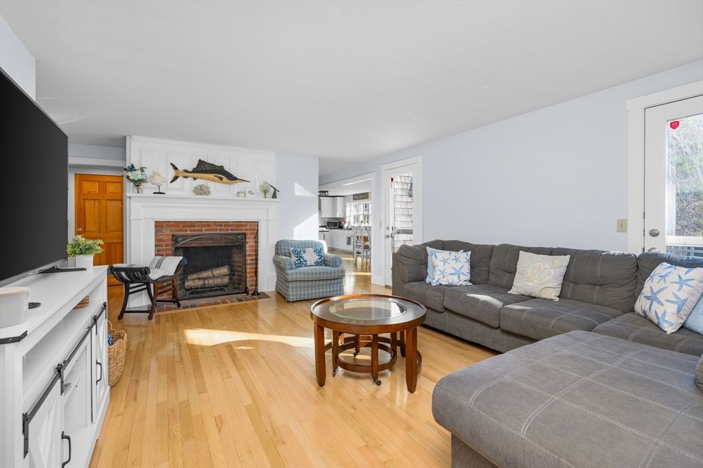 Fireplace, Interior, Living room, Wood Texture Flooring
