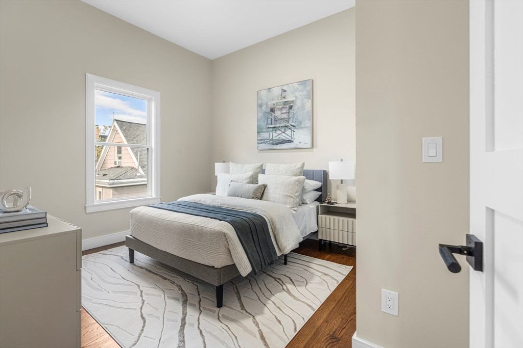 Bedroom, Interior, Marble, Wood Texture Flooring