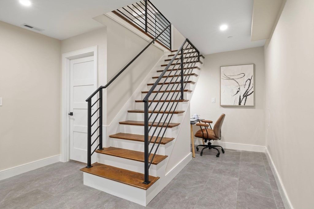 Home Office, Interior, Recessed Lighting